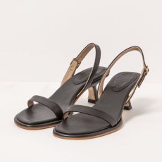 Elegantní sandály na podpatku#S3164 NAPPA BLACK/ GLERA
