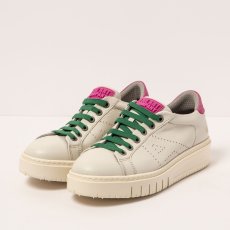 Skate tenisky#1786 NAPPA CREAM-FUXIA/ BELLEVILLE