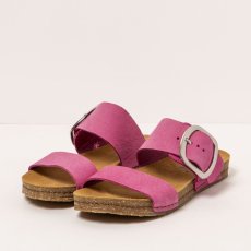 Dámské sandály#0175 NOBUCK PINK/ CRETA
