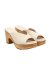 Elegantní dámské pantofle#S3274 NAPPA CREAM/ ST.LAURENT SANDAL