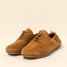 Dámská lehké polobotky#N5537 SILK SUEDE TOFFEE / CROCHÉ
