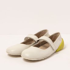 Baleríny Mary Jane#1741 MULTI LEATHER CREAM/ NANTES