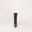 Luxusní dámské kozačky#S3197 NAPPA BLACK/ VILANA