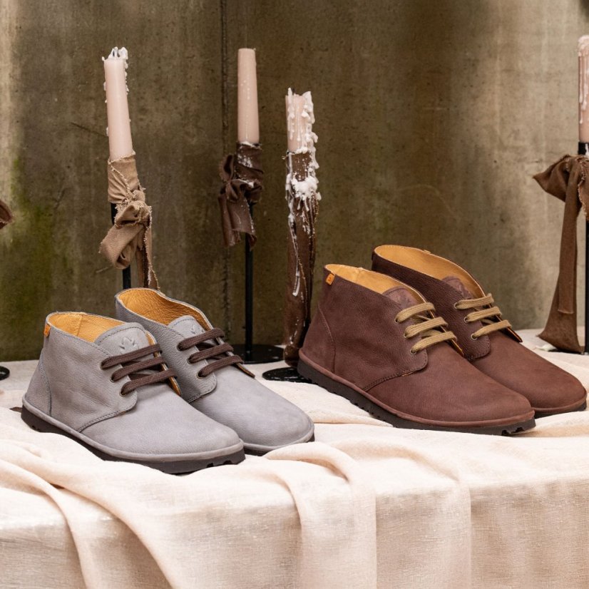 Barefootové kotníčkové boty#N5374 PLEASANT GREY / TRIBU