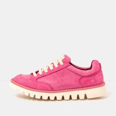 Kožené polobotky#1595 NOBUCK PINK/ONTARIO