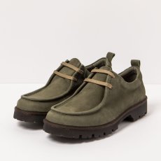Kožené polobotky#1483 NOBUCK KAKI / DENVER