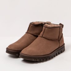 Zateplené kotníčkové boty#1597 NOBUCK BROWN/ ONTARIO