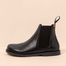 Kotníkové boty Chelsea#N5875 SOFT NAPPA BLACK/ ARENISCA Kotníkové boty Chelsea#N5875 SOFT NAPPA BLACK/ ARENISCA