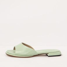 Luxusní pantoflíčky#S3153 NAPPA PASTEL GREEN/ VALVIN