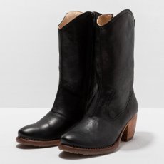 Dámské kovbojské kozačky#S3098 MONTONE BLACK/ MUNSON Dámské kovbojské kozačky#S3098 MONTONE BLACK/ MUNSON