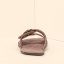 Barefoot pantofle BARE#N5682 NOBUCK LAVADO MALVA/ BARE SANDALS