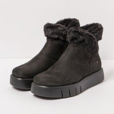 Zateplená obuv#1346 NOBUCK BLACK/ MALAGA
