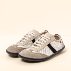 Klasické tenisky EL VIAJERO#N5293 MULTI MATERIAL WHITE-BLACK/ EL VIAJERO Klasické tenisky EL VIAJERO#N5293 MULTI MATERIAL WHITE-BLACK/ EL VIAJERO