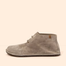 Barefoot kotníkové boty BARE#N5672 SILK SUEDE TAUPE/ BARE
