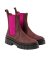 Chelsea boty#1954 NOBUCK BURDEOS-FUCSIA/AMBERES