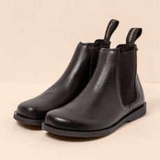 Kotníkové boty Chelsea#N5875 SOFT NAPPA BLACK/ ARENISCA Kotníkové boty Chelsea#N5875 SOFT NAPPA BLACK/ ARENISCA