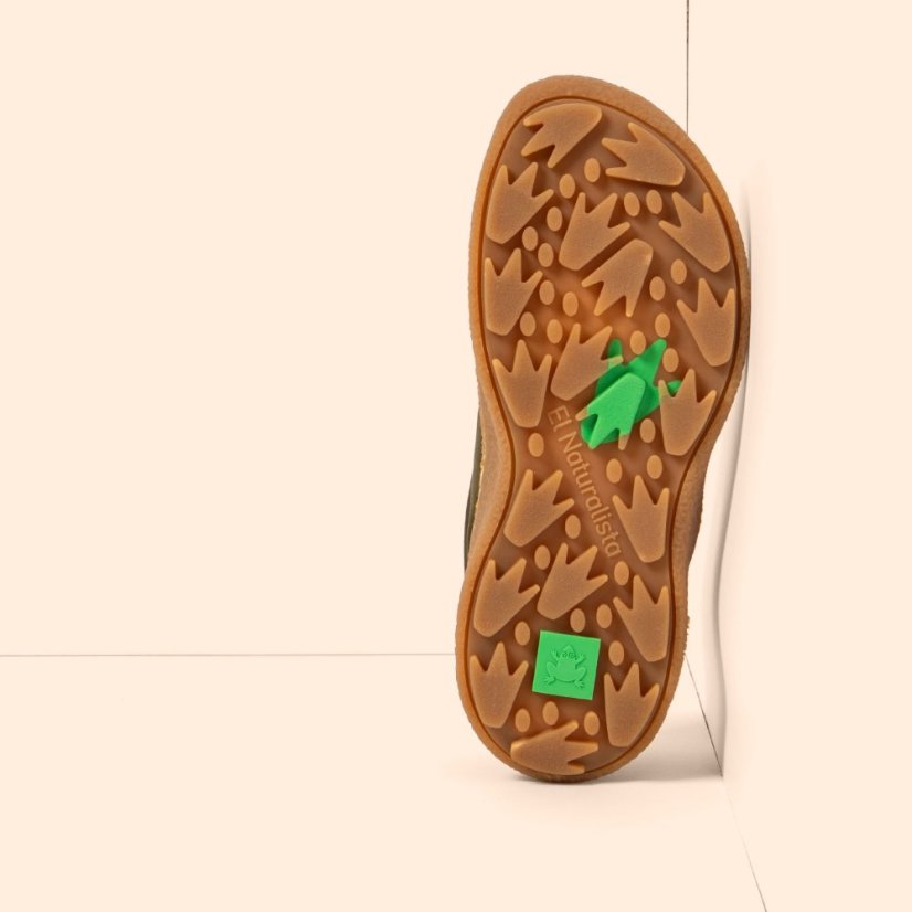 Barefoot sneakery OROEL#N5435A MULTI MATERIAL FOREST/OROEL