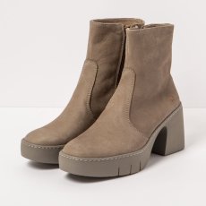 Kotníčkové boty s podpadkem#1656 NOBUCK TAUPE/SOFIA Kotníčkové boty s podpadkem#1656 NOBUCK TAUPE/SOFIA