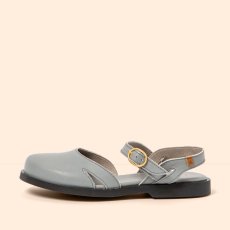 Sandály s uzavřenou špičkou ARENISCA#N5874 SOFT NAPPA PERLA/ ARENISCA