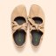 Barefoot baleríny ONDINA#N5936 NOBUCK CREAM/ONDINA
