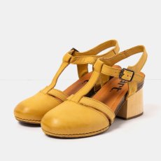Dámské sandály na podpatku I WISH#1874 ROMA YELLOW/ I WISH