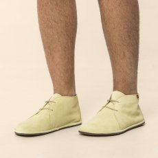 Barefoot kotníkové boty BARE#N5672 SILK SUEDE LIME/ BARE