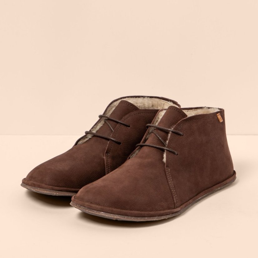Kotníkové barefootové boty#N5672C PLEASANT BROWN/ BARE