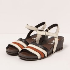 Dámské sandály#1943 MULTI CREAM-BLACK/ I IMAGINE