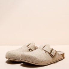 Vlněné pantofle#NA70 WOOL NATURAL/HOME Vlněné pantofle#NA70 WOOL NATURAL/HOME
