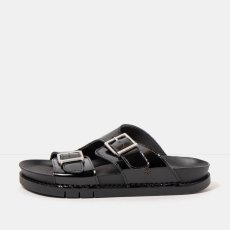 Unisex pantofle KASSEL#2020 NAPPA SHINNY BLACK/ KASSEL