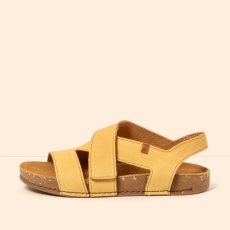 Kožené sandály BALANCE#N5799 NOBUCK HONEY / BALANCE