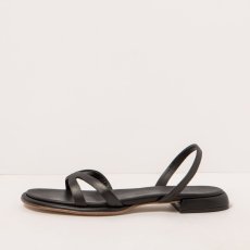 Designové dámské sandály#S3156 CRISTAL BLACK/ VALVIN