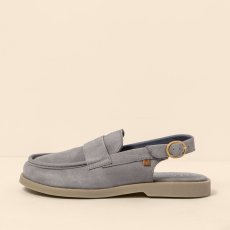 Pantofle za patu#N5872 NOBUCK LAVADO DENIM/ ARENISCA