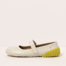 Baleríny Mary Jane#1741 MULTI LEATHER CREAM/ NANTES