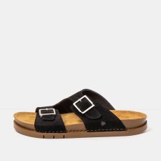 Unisex pantofle KASSEL#2020 NOBUCK BLACK/ KASSEL