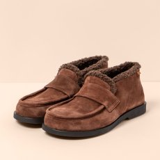 Vyšší polobotky#N5878 SILK SUEDE CHOCOLATE / ARENISCA Vyšší polobotky#N5878 SILK SUEDE CHOCOLATE / ARENISCA