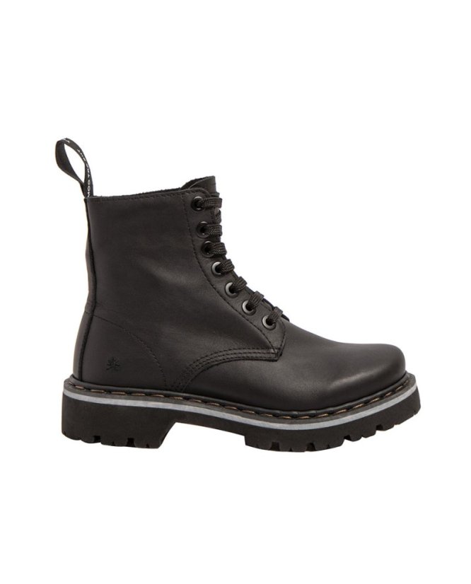 Kožené boty Glády#1166 NAPPA BLACK / MARINA
