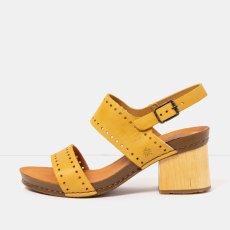 Dámské sandály na podpatku I WISH#1864 ROMA YELLOW/ I WISH