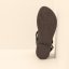 Dámské kožené sandály#N5694 SOFT NAPPA BLACK / TULIP