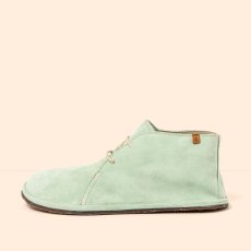 Barefoot kotníkové boty BARE#N5672 SILK SUEDE MENTA/ BARE