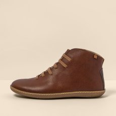Zavazovací kotníkové boty#N267 NATURAL GRAIN WOOD/ EL VIAJERO