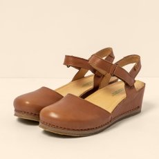 Sandály na klínku#N5850 SOFT NAPPA CUERO / PICUAL