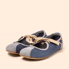 Barefoot baleríny ONDINA#N5936C MULTI MATERIAL NAVY/ ONDINA