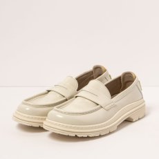 Unisex mokasíny BIRMINGHAM#1902 NAPPA SHINNY CREAM/ BIRMINGHAM