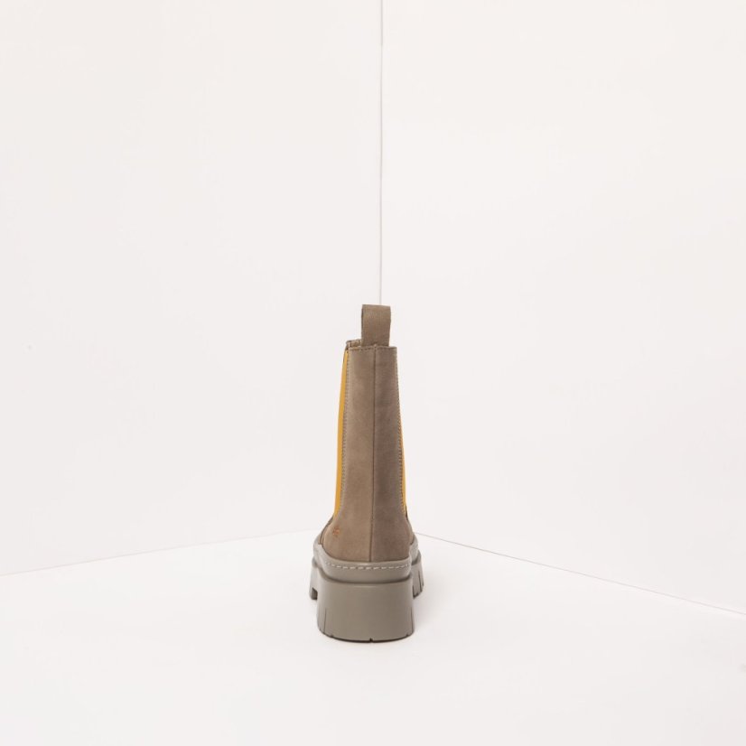 Chelsea boty#1954 NOBUCK TAUPE-SKIMO/AMBERES