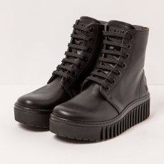 Kotníkové boty#1517 NAPPA BLACK/BRIGHTON
