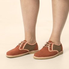Veganské barefoot polobotky#N577T MULTI MATERIAL BURNT/ MARSILEA UNISEX