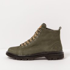 Kotníkové boty s tkaničkami#1900 NOBUCK KAKI/ BIRMINGHAM