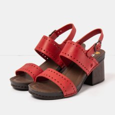 Dámské sandály na podpatku I WISH#1864 ROMA RED/ I WISH