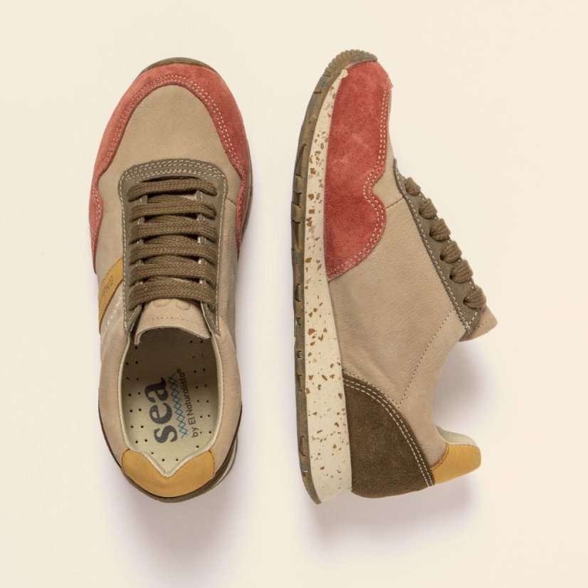 Klasické tenisky Sea Project#NSP02 MULTI LEATHER MULTI FRAMBUESA/ SEA PROJECT